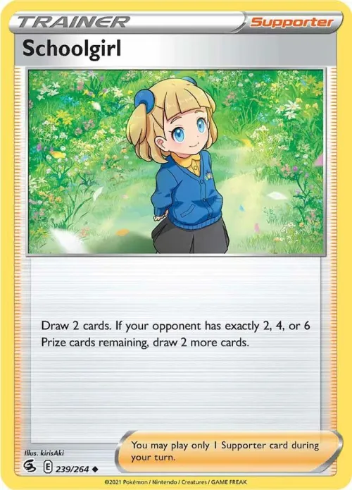 Schoolgirl - Reverse Holo