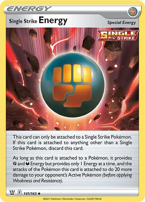 Single Strike Energy - Reverse Holo