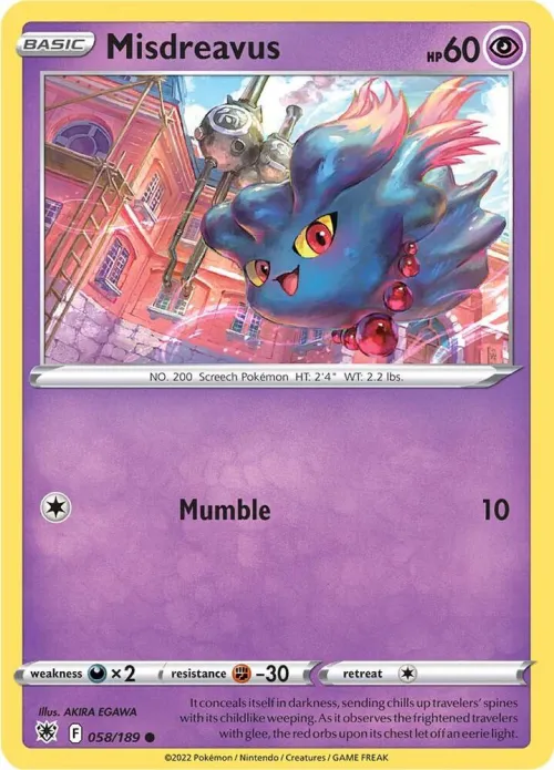 Misdreavus - Reverse Holo