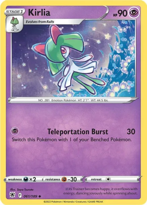 Kirlia - Reverse Holo