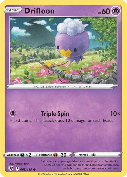 Drifloon - Reverse Holo