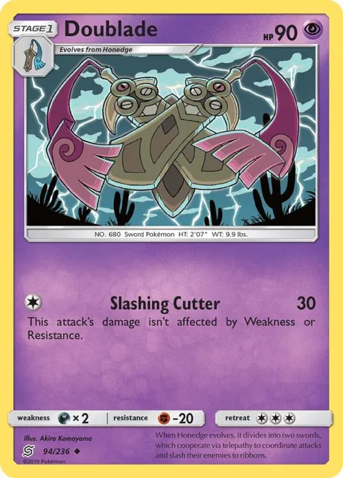 Doublade - Reverse Holo