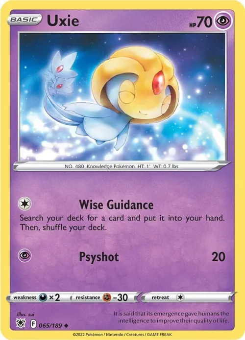 Uxie - Reverse Holo