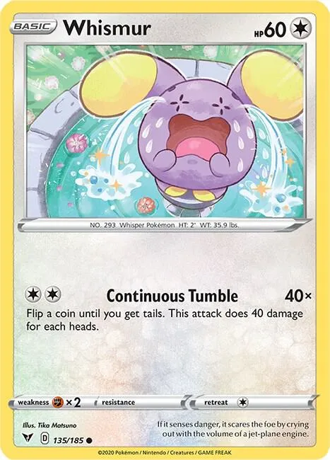 Whismur - Reverse Holo