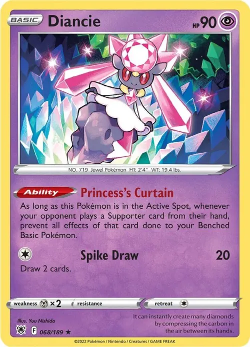 Diancie - Reverse Holo