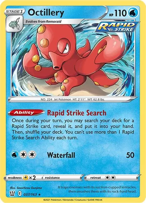 Octillery - Reverse Holo