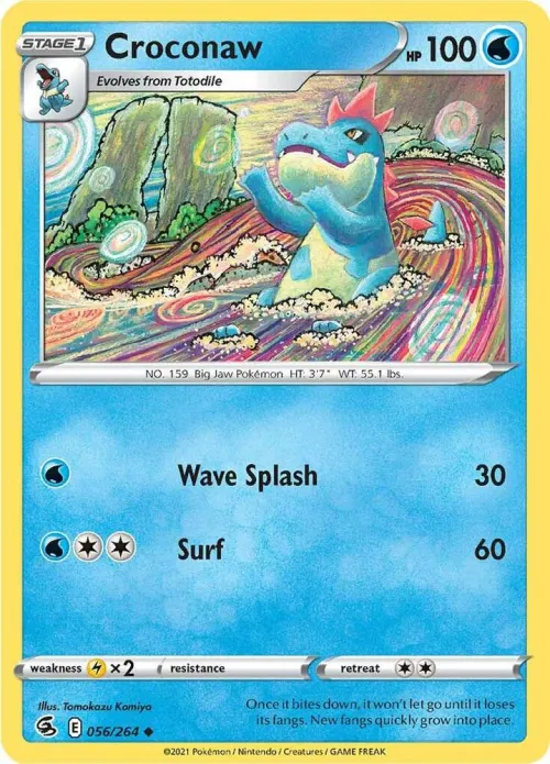 Croconaw - Reverse Holo