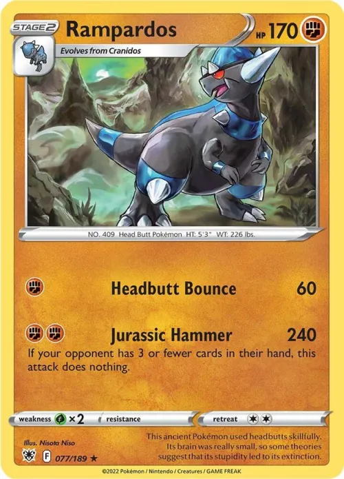 Rampardos - Reverse Holo
