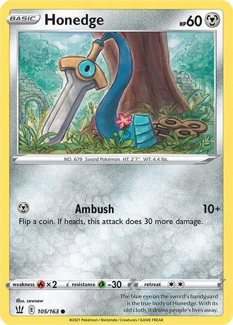 Honedge - Reverse Holo