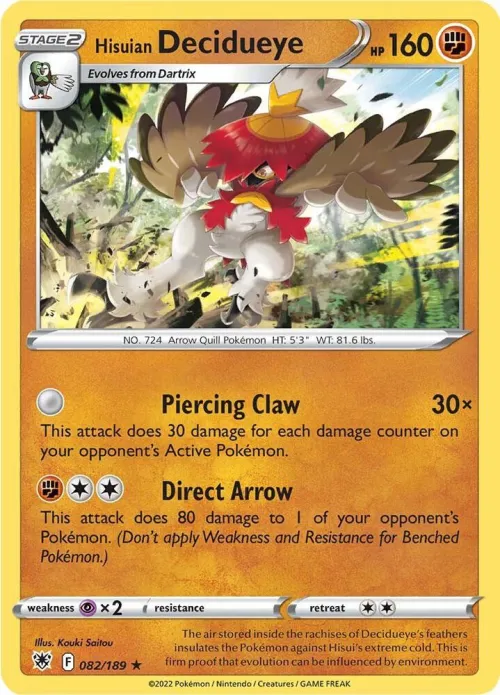Hisuian Decidueye - Holo
