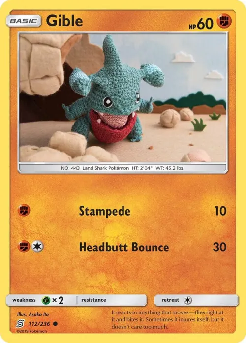 Gible - Reverse Holo
