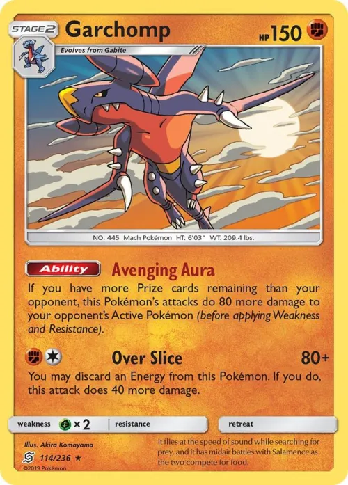 Garchomp - Reverse Holo