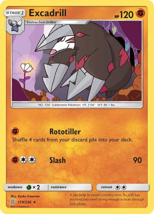 Excadrill - Reverse Holo