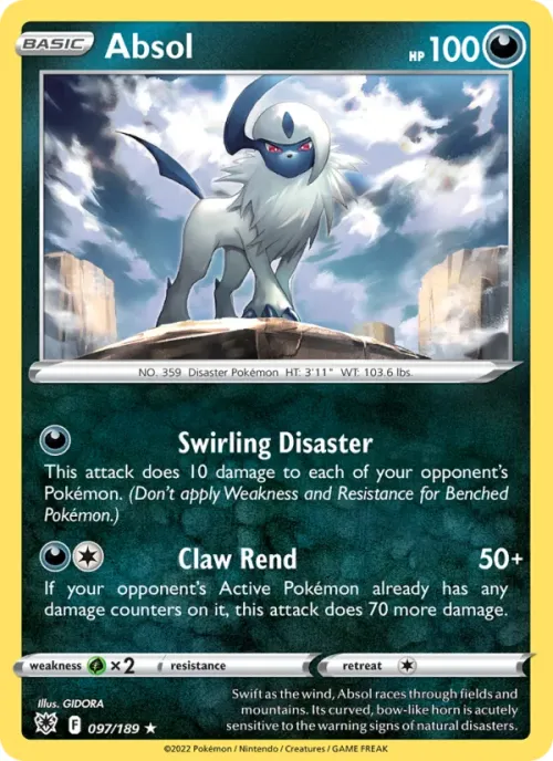 Absol - Reverse Holo