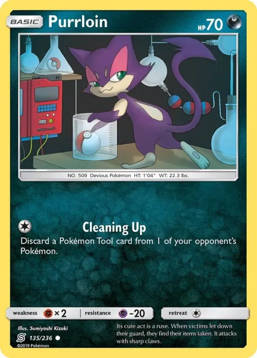 Purrloin - Reverse Holo
