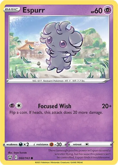 Espurr - Reverse Holo