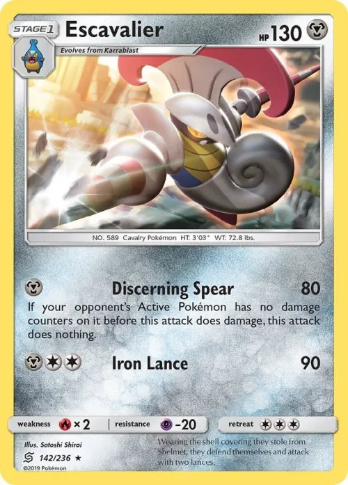 Escavalier - Reverse Holo