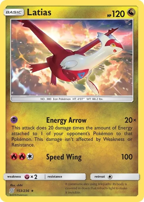 Latias - Reverse Holo