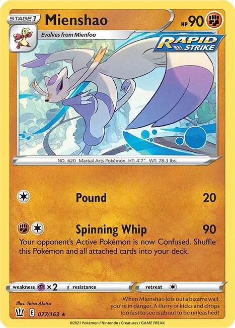 Mienshao - Reverse Holo