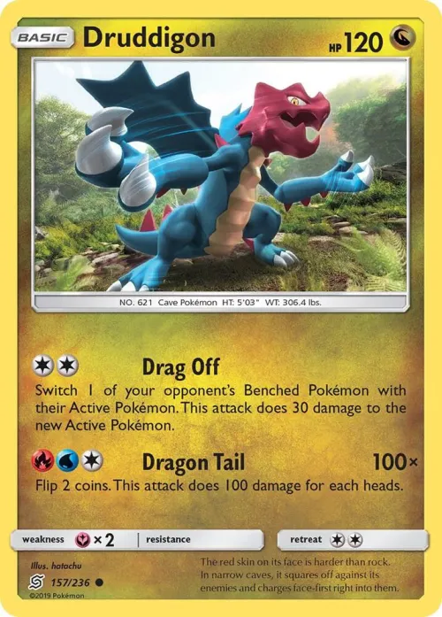 Druddigon - Reverse Holo