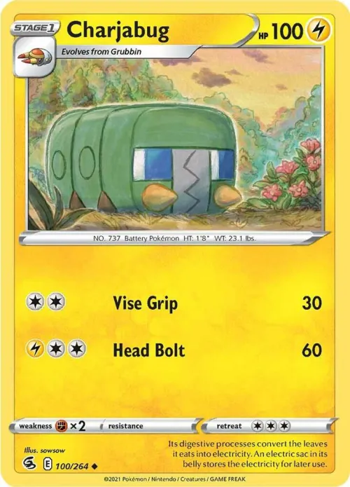 Charjabug - Reverse Holo