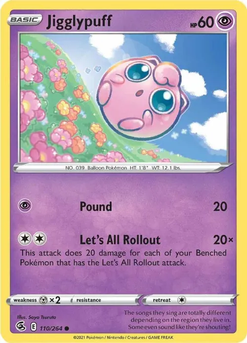 Jigglypuff - Reverse Holo