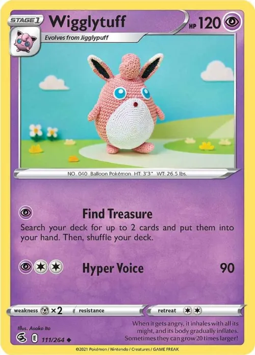 Wigglytuff - Reverse Holo