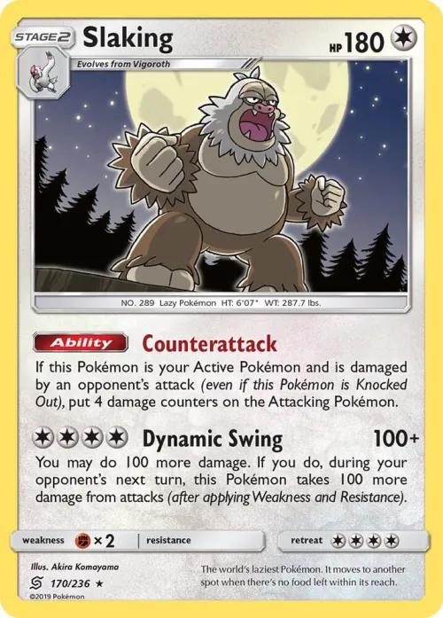 Slaking - Reverse Holo