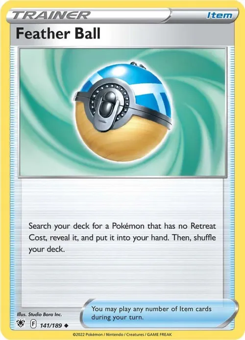 Feather Ball - Reverse Holo