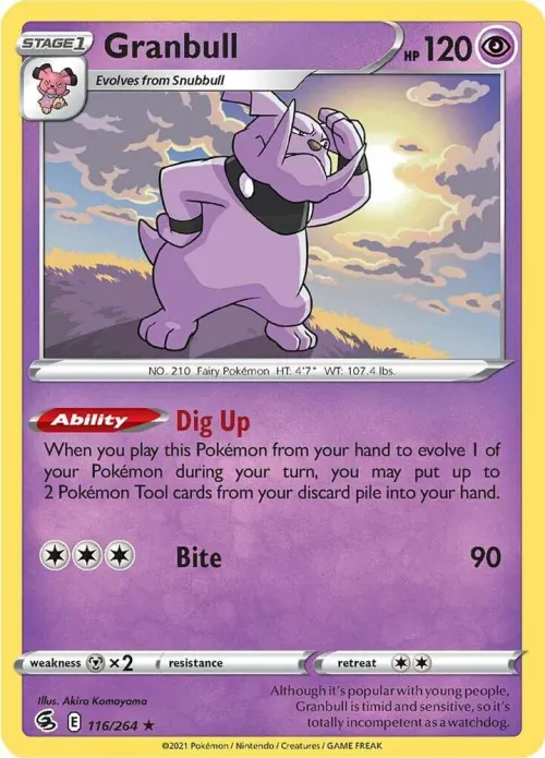 Granbull - Reverse Holo