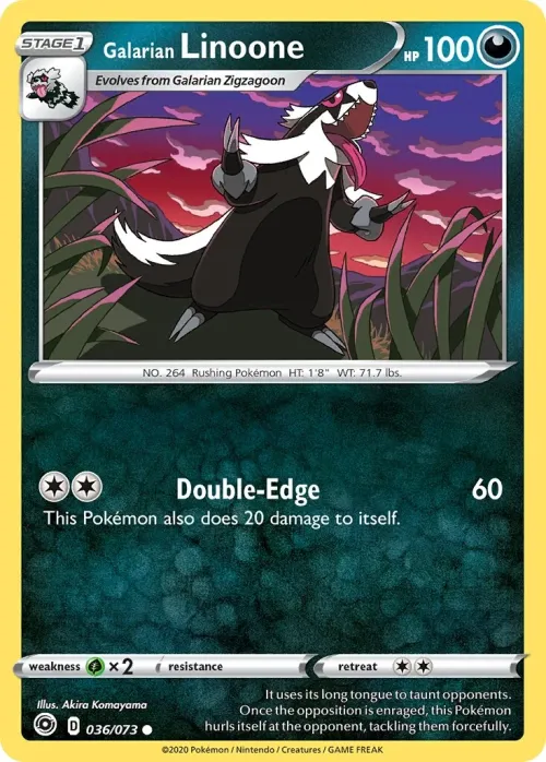 Galarian Linoone
