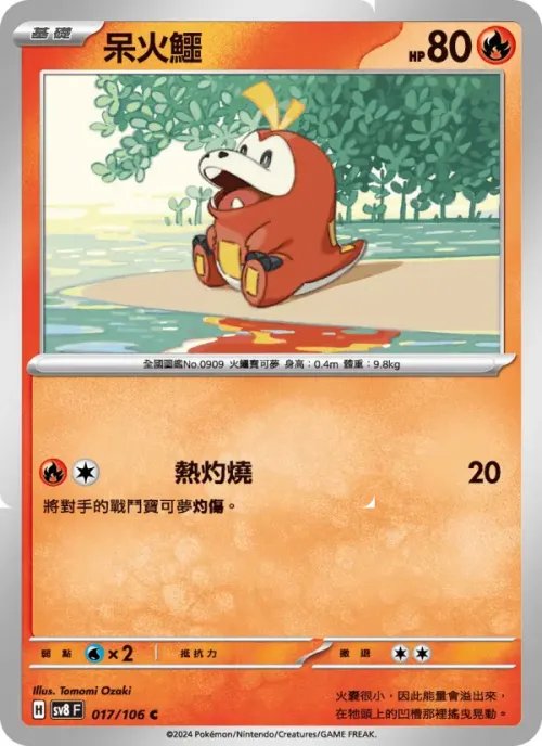 呆火鱷