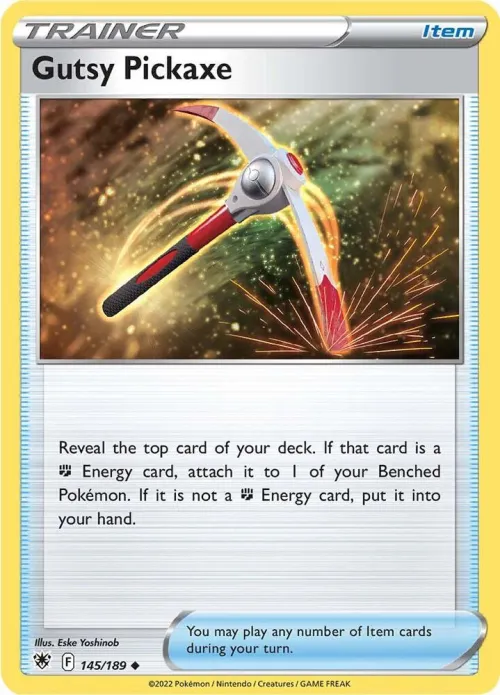 Gutsy Pickaxe - Reverse Holo