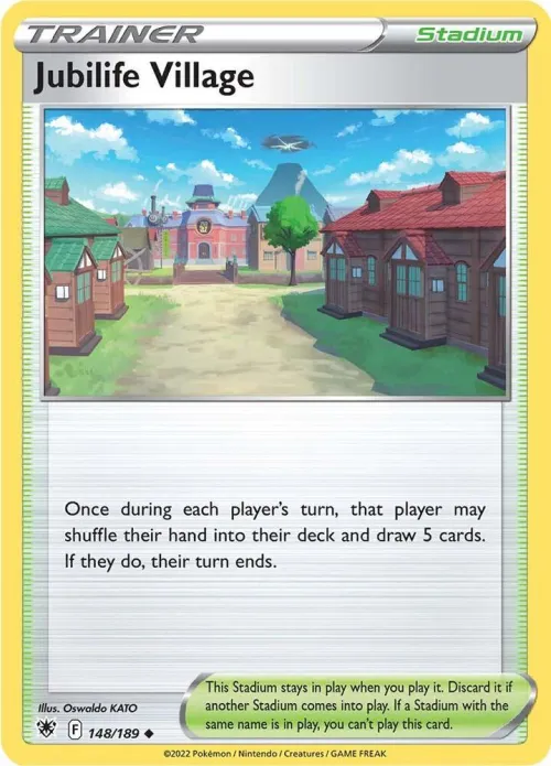 Jubilife Village - Reverse Holo