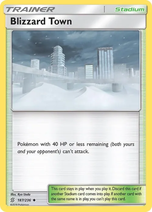 Blizzard Town - Reverse Holo