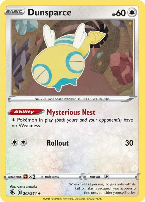 Dunsparce - Reverse Holo