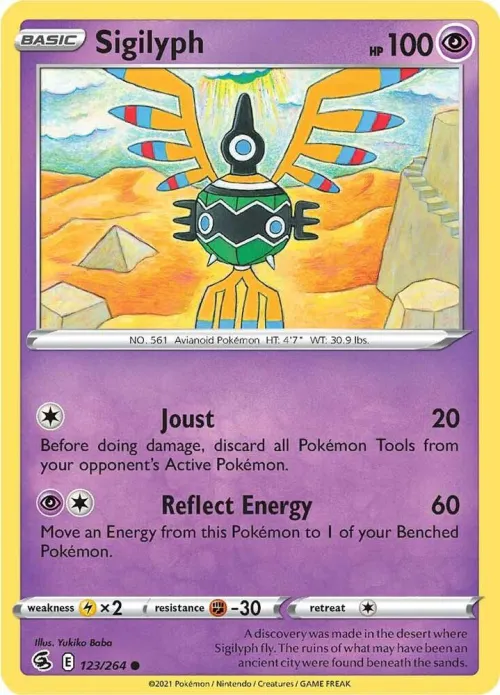 Sigilyph - Reverse Holo