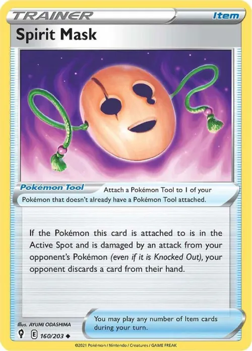 Spirit Mask - Reverse Holo