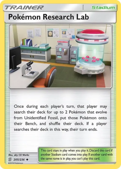 Pokemon Research Lab - Reverse Holo