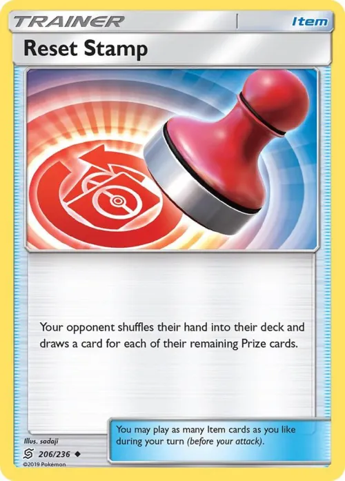 Reset Stamp - Reverse Holo