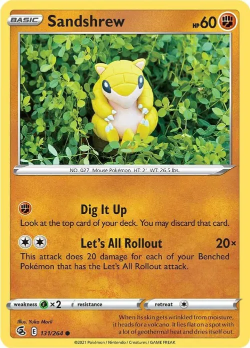 Sandshrew - Reverse Holo