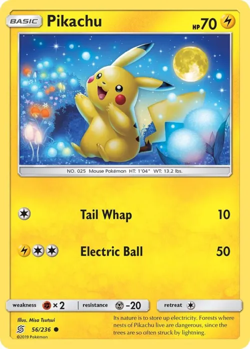 Pikachu (56) - Reverse Holo