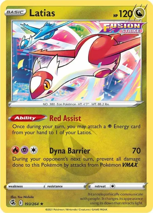 Latias - Reverse Holo