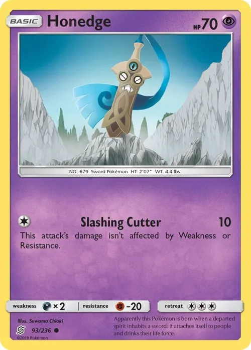 Honedge (93) - Reverse Holo