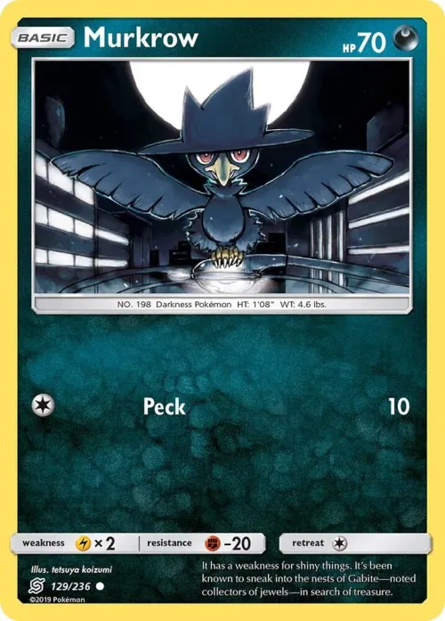 Murkrow (129) - Reverse Holo