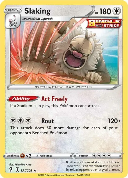 Slaking - Reverse Holo