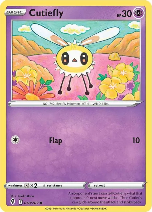 Cutiefly - Reverse Holo