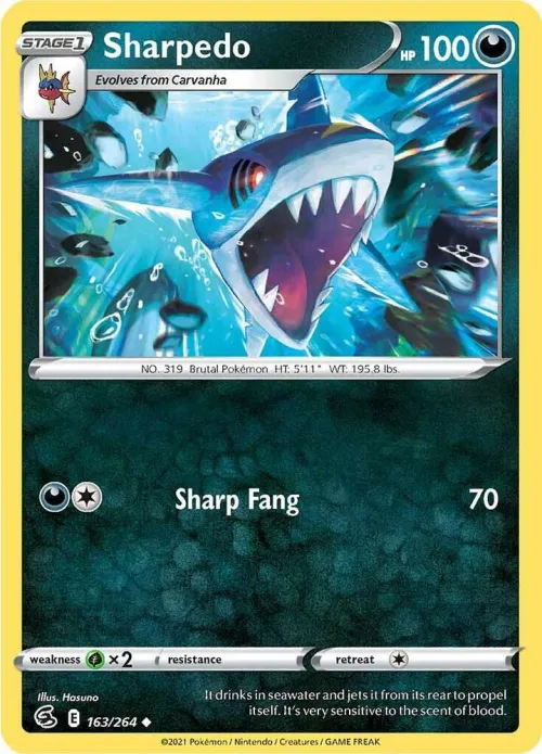 Sharpedo - Reverse Holo