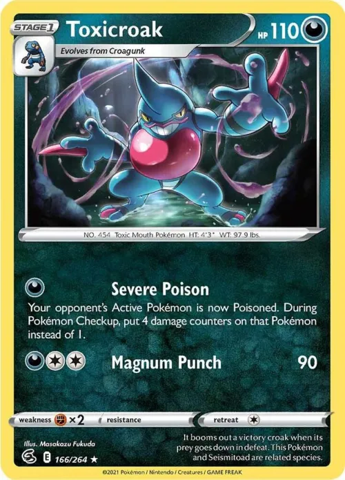 Toxicroak - Reverse Holo
