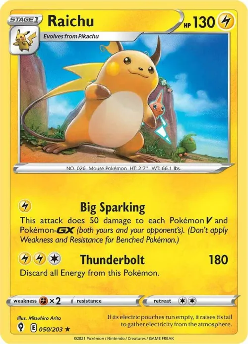 Raichu - Holo